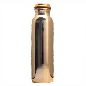 SALEEM INTERNATIONAL 1000 ML Aluminum Copper Water Bottle Leak-Proof Joint-Free Travel Drinkware Engraving Logo Options Model - Product Image 3
