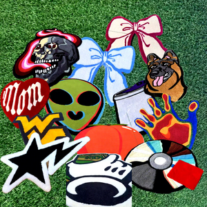 Tapis de sol découpé sur mesure Magic Classic Sport Air Shoes Logo, tapis de zone pour baskets, tapis de sol personnalisés - Product Image 1