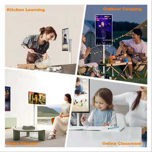 21.5 Inch Smart Interactive Display Monitor <b>Touch</b> <b>Screen</b> Mobile TV Charging Portable Television Built-in Speaker Tablet <b>PC</b> Telev - Product Image 4