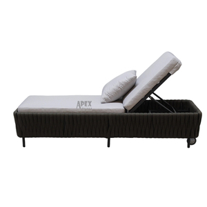 Chaise longue pliante de plage et de piscine en <span class=keywords><strong>plastique</strong></span> personnalisée, mobilier moderne, prix des chaises longues - Product Image 2