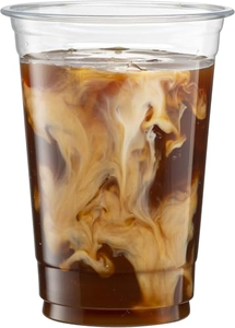 Gobelets en plastique PLA transparents jetables pour lait, jus et bubble tea, design personnalisé, 16, 24, 32 oz, injection PP - Product Image 3