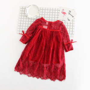 Vestido de Tul con Encaje para Bebés Niñas, Vestido Elegante de Verano para Niñas, Venta al Por Mayor - Product Image 2