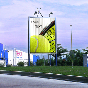 15 ngày Sản Xuất Lần Thành Phố Sang Trọng Cửa Hàng Quảng Cáo Biểu Ngữ Kích Thước Nhỏ Tri-tầm nhìn Biển Quảng Cáo - Product Image 5