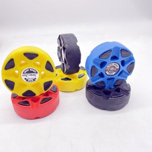 Pucks de hockey personnalisés avec logo imprimé, équipement professionnel pour le hockey en ligne, accessoires pour les passionnés de hockey sur glace et sur gazon - Product Image 4