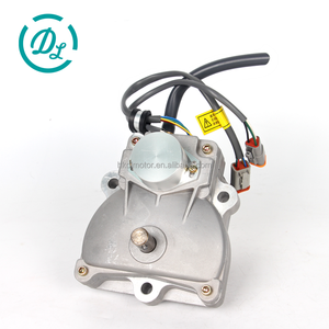 EexcavaStart GC78-378 <b>Throttle</b> Motor J213-36A-40001 Diesel Fits JCM907 JCM908 JCM913 JCM916 JCM921 Excavators 5-Pin Double <b>Cable</b> - Product Image 5