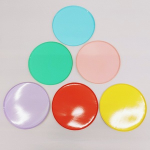 DAMAI Special Shaped Colorful 9inch Birthday Party <b>Tableware</b> Plain Colour <b>Disposable</b> Party Paper Plate - Product Image 2