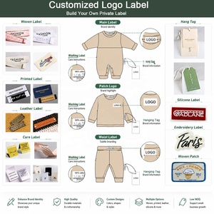 Conjunto <span class=keywords><strong>de</strong></span> <span class=keywords><strong>Ropa</strong></span> para Recién <span class=keywords><strong>Nacido</strong></span>, 3 Piezas, Mamelucos, Bodys, Rompers Lisos, Fabricación Personalizada, Sets <span class=keywords><strong>de</strong></span> Regalo para Bebé - Product Image 6