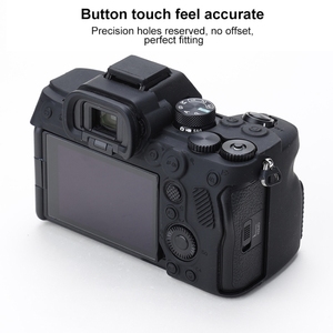 Nouvel arrivage Étui de protection en silicone souple pour <span class=keywords><strong>Sony</strong></span> <span class=keywords><strong>A7</strong></span> IV Accessoires de photographie pour appareil photo Cage de protection - Product Image 4