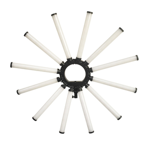 JingYing professionnel 36 pouces 180W maquillage <span class=keywords><strong>studio</strong></span> photo 12 tubes <span class=keywords><strong>led</strong></span> photographie vidéo lumière - Product Image 2