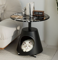 Petite table d'appoint mobile, table basse durable et stable