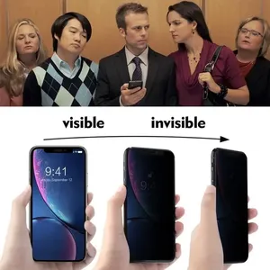 ฟิล์มกันรอยหน้าจอแบบ TPU ไฮโดรเจล OEM แบบกำหนดเองได้ สำหรับ iPhone ทุกรุ่น ทั้งแบบโค้งและแบบตรง  ฟิล์มเนื้อนุ่มแบบด้าน ป้องกันรอยขีดข่วน - Product Image 3