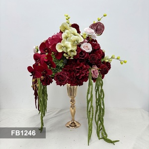 Flores Artificiales DKB al por Mayor, Centros de Mesa de Bolas de Flores de Lujo para Bodas, Hoteles, Cumpleaños, Fiestas Escolares y Eventos - Product Image 3