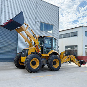 รถตักล้อยางขับเคลื่อน 4 ล้อ ขนาด 2.5 ตัน เครื่องยนต์ดีเซล พร้อมระบบ Quick Hitch รองรับอุปกรณ์เสริมหลากหลาย สำหรับงานก่อสร้างถนน - Product Image 3