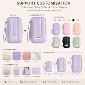 Travel Passport Wallet Organizer RFID Document <b>Holder</b> Waterproof Zipper Nylon Pouch <b>Ticket</b> Card Bag Custom Logo OEM ODM Factory - Product Image 3