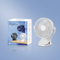 Ventilateur de bureau vertical portatif Offre Spéciale ventilateur multifonctionnel à pince rechargeable extérieur 3 vitesses pour le bureau à domicile