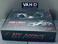 Kit de Instalación de Faros Antiniebla VAHID para Hyundai Accent 2011-2017, 3 Pulgadas, IP68, Impermeable, 12V, LED, Nuevo