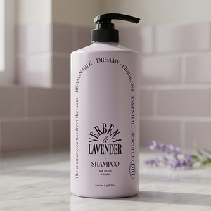 ODID 1000ml Shampooing Solide Intensif Protéines de Lait Anti-Chute Parfum Verveine Lavande Rafraîchissant Cheveux Normaux Sans Rinçage - Product Image 5