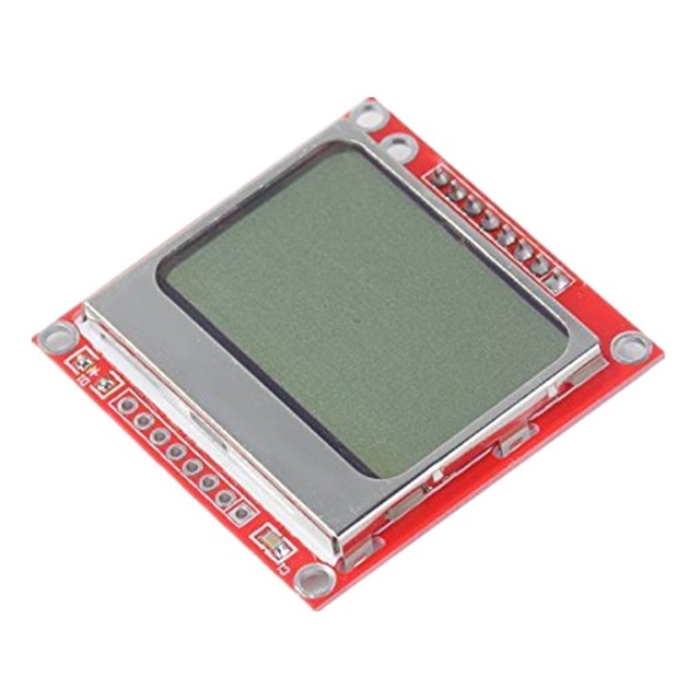 New Original 5110 Red Screen LCD Module with PCB Communication & Networking Product