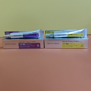 MARY&MAY Set de Crema con Espículas, Retinol + Colágeno PDRN, Crema Reafirmante y Reparadora con Microagujas para Uso en Casa - Product Image 1