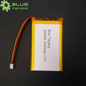 ブルーTaiyang 605590 Bateria De Litio 3300mah 3.7v充電式リチウムポリマーバッテリー - Product Image 2