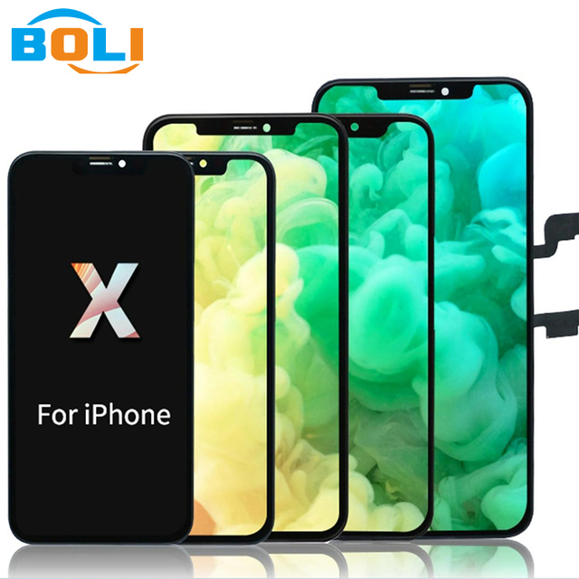 Factory Price Phone LCD Touch Screen for iPhone X XS 11 12 Pro OLED Display Digitizer Panel Parts Replacement