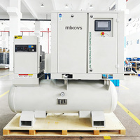 Compresseur d'air à injection d'eau sans huile 22kW 30HP 8Bar à aimant permanent VSD avec certifications CE ISO