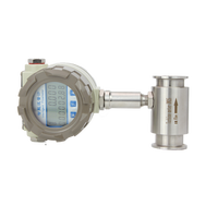 Débitmètre à turbine liquide haute précision FMT810 DN50 en acier inoxydable, numérique, pour eau pure, eau, carburant diesel