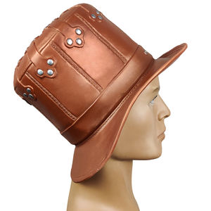 हेलोलीन काउबॉय लेटेक्स टोपी पार्टी मास्क रिवेट पंक डॉक्टर प्लेग तटस्थ जादू सज्जन टोपी पार्टी मास्क प्रोप - Product Image 4