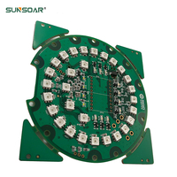 Service de fabrication de cartes mères TV, assemblage double face de circuits imprimés, protoboard Android, PCBA LED personnalisé