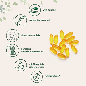 OEM 1200 мг <span class=keywords><strong>EPA</strong></span> <span class=keywords><strong>DHA</strong></span> 18/12 рыбий жир мягкая гелевая капсула 1200 мг Омега 3 рыбий жир софтгели растительный экстракт продуктов категории - Product Image 5