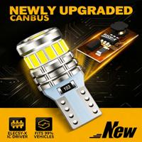 T10 Canbus LED-Glühbirne W5W 18SMD 3014+3030 Chips Fehlerfrei 6000K 1,6W Auto-Seitenmarkierungsleuchte Innenraum-Dachleuchte Kofferraumbeleuchtung 12V