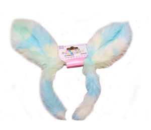 Plush Girly Sweet Candy Color Faux Rabbit Fur <b>Headband</b> Autumn Winter <b>Fluffy</b> Hair Accessory - Product Image 6
