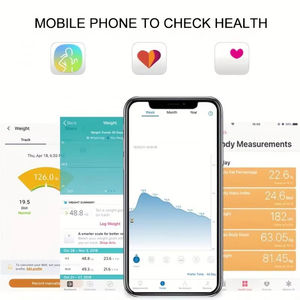 가정용 정밀 전자 계량 체중계 스마트 체지방 체중계 여성의 건강한 체중 감량 인체 체중계 Whit Connect APP - Product Image 6