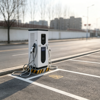 Chargeur EV Ocpp 3 phases 22 kW, station de recharge rapide pour véhicules électriques