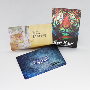 Mẫu miễn phí chất lượng cao tùy chỉnh kích thước thông minh NFC thẻ trống mã QR mã vạch 85.5*54 mét PVC HF 13.56MHz RFID thông tin liên lạc - Product Image 3