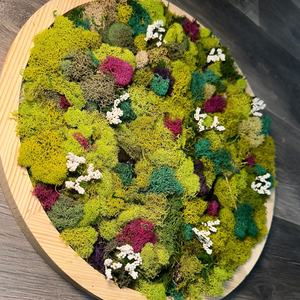 Panneau d'art mural en mousse ronde personnalisée <span class=keywords><strong>Message</strong></span> texte personnalisé pour cadeau d'anniversaire de mariage Décoration intérieure - Product Image 1