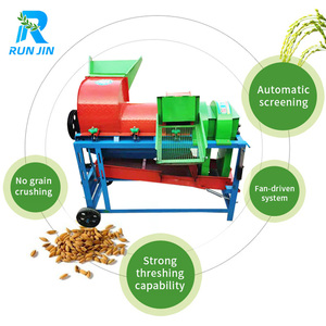 Runjin Motor tahrikli Sheller ev kuru buğday mısır Shelling makinesi çok fonksiyonlu mısır soyucu ve harman - Product Image 5