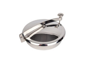 Escotilla redonda <span class=keywords><strong>de</strong></span> acero inoxidable, sin presión, con junta negra EPDM - Product Image 5