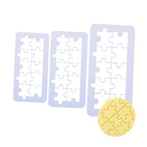 Lixsun kek Cupcake dekorasyon araçları kare altıgen Mermaid kek balık pulu fondan çerez Embosser kesiciler - Product Image 3