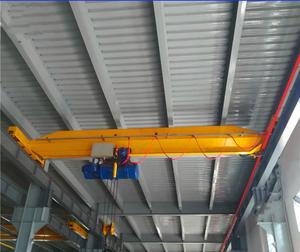 Pont roulant à poutre simple sur mesure de haute qualité, palan électrique à chaîne, hauteur de levage multiple, capacité de levage multiple - Product Image 1