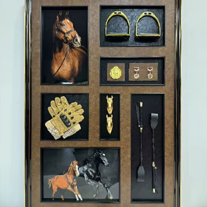 Suministro de fábrica 3D tema ecuestre lienzo pintura marco negro estilo Art <span class=keywords><strong>Deco</strong></span> para decoración del hogar - Product Image 1