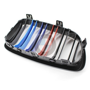 Parrilla Estilo M para BMW E81 E87, Negro Brillante, Plástico ABS, Repuesto para Parachoques Delantero, 51137166439 - Product Image 4