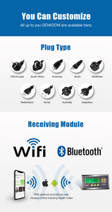 Plate-forme d'entrepôt d'approbation OIML Balance de charge Balance d'élevage Contrôleur de niveau Whitebird Smart Precision Big Display - Product Image 6