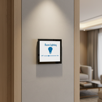 Panneau de contrôle intelligent pour la maison, écran tactile IPS 4 pouces, Android, PoE, USB, contrôle par application, commutateur central pour hôtel et maison, Portworld