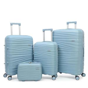 Designer Luxury <strong>Travel</strong> <strong>Luggage</strong> Sets 20 24 28 Inch Polypropylene Trolley Suitcase TSA Approved Lock Customized Color <strong>Children</strong> Use - Product Image 4