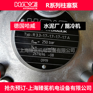 ปั๊มลูกสูบ Hawe R Series รุ่น R 2628-145-12-12 สำหรับระบบไฮดรอลิกของเครื่องรีดแบบลูกกลิ้งในโรงงานปูนซีเมนต์ - Product Image 4