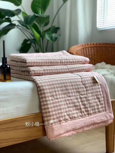 コンフォーター100% ウォッシュコットンキルト夏用プリント柄家庭用 - Product Image 4