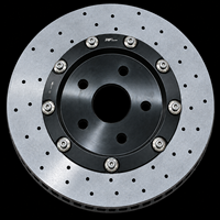 Disque de frein en céramique carbone CCB à fibres longues pour Alfa Romeo Quadrifoglio, avant 390 mm, arrière 360 mm, rotor flottant en 2 parties