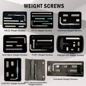 Billiard Cue Weight Screws 4 Piece Adjustable Metal Screw Set for Snooker <b>Pool</b> Cue Custom Balance - Product Image 1