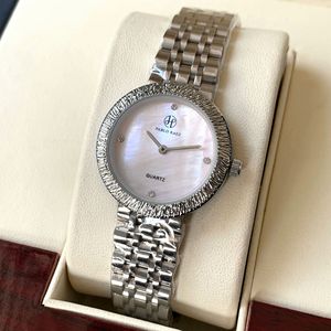 Reloj de señora de estilo moderno y atractivo, de acero inoxidable, resistente a la decoloración, elegante reloj de cuarzo para dama. - Product Image 5
